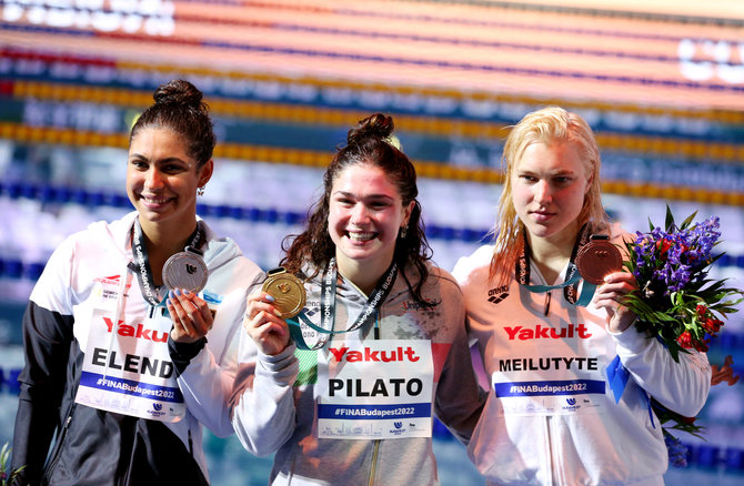 „Reuters“/„Scanpix“ nuotr./Rūta Meilutytė iškovojo pasaulio čempionato bronzą