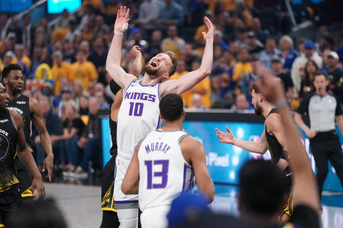 Scanpix/USA TODAY Sports via Reuters Con nuotr./Domantas Sabonis