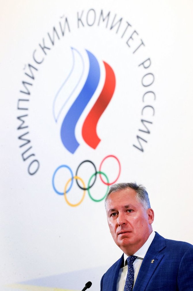 AFP/„Scanpix“ nuotr./Rusijos olimpinio komiteto prezidentas Stanislavas Pozdniakovas