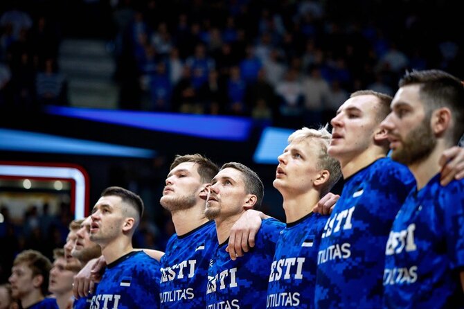 FIBA nuotr./Estijos krepšinio rinktinė