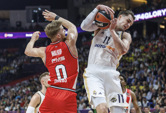 „Scanpix“ nuotr./Thomasas Walkupas ir Mario Hezonja