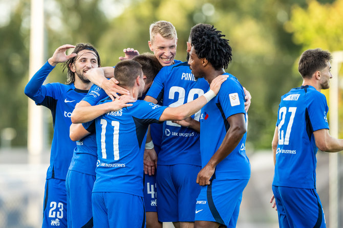 RFS klubo nuotr./Rygos RFS futbolininkų triumfas