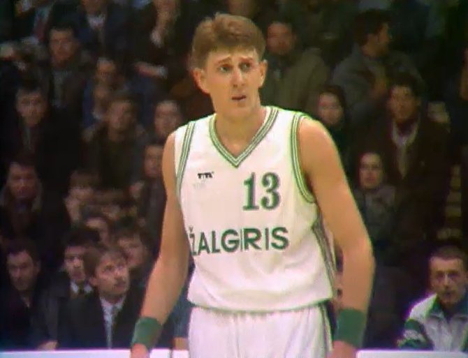 „Žalgiris“ – „PSG Racing“. Darius Maskoliūnas