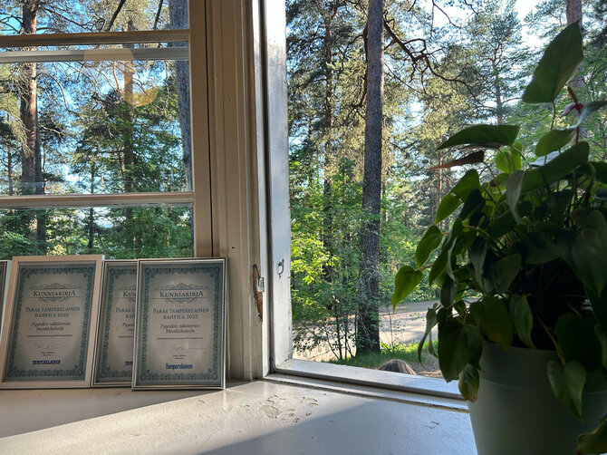 Saulės Kubiliūtės nuotr./„Pyynikin munkkikahvila“ kavinė
