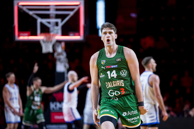 LKL, kurią remia Betsson/Roko Lukoševičiaus nuotr./Dustinas Sleva