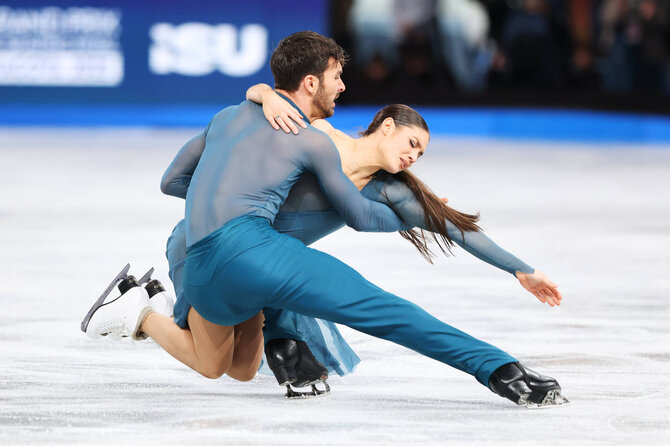 „Scanpix“ nuotr./Laurence Fournier Beaudry ir Guillaume'as Cizeronas