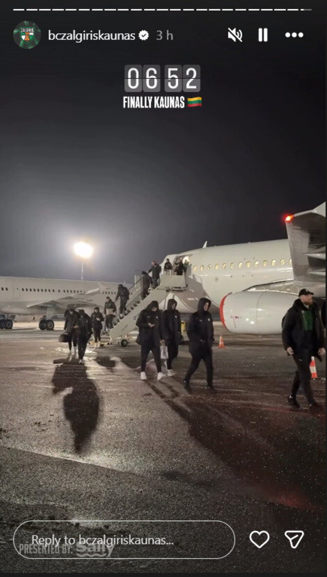Stopkadras/„Žalgiris“ grįžo į Kauną