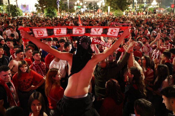 „Scanpix“ nuotr./„Olympiakos“ sirgaliai