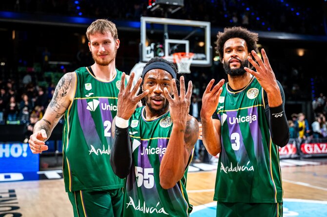 FIBA nuotr./Malagos „Unicaja“