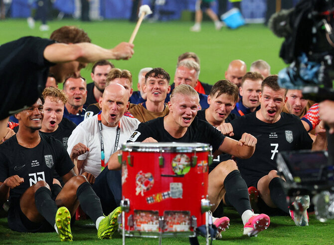 „Scanpix“ nuotr./Norvegijos futbolininkai
