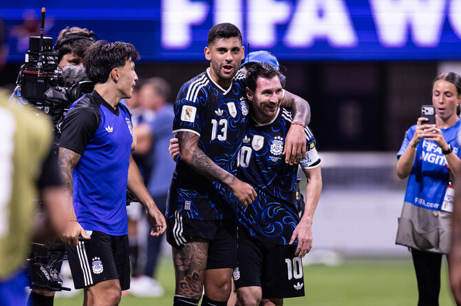 Cristianas Romero ir Lionelis Messi