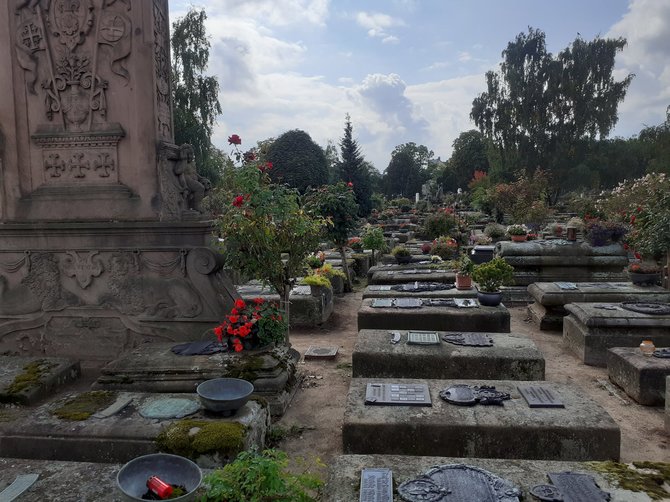 Gabijos Lebednykaitės nuotr. / Niurnbergas, Šv. Johano kapinės
