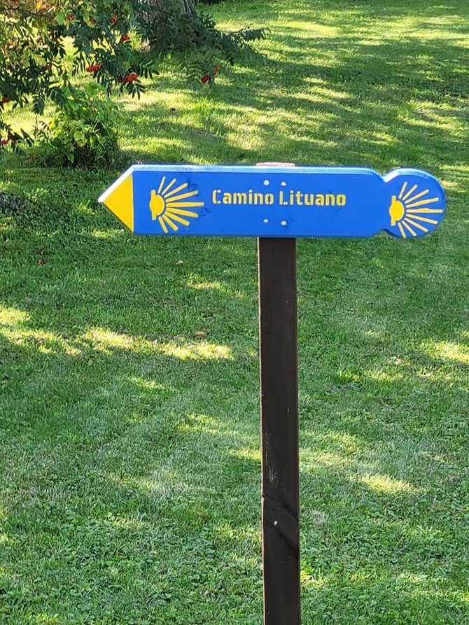 Asmeninio archyvo nuotr. /„Camino Lituano“ kelią – 500 kilometrų – Aldona nuėjo per 11 dienų. 