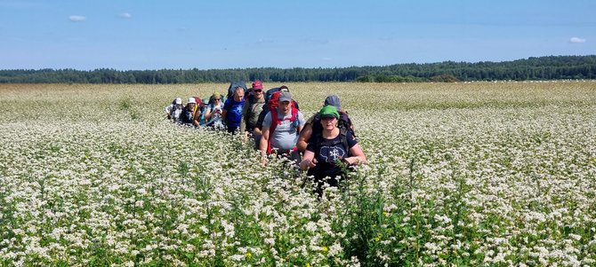 Žygeivių archyvo nuotr. /Žygis „Tėvynės pakraščiais“ 