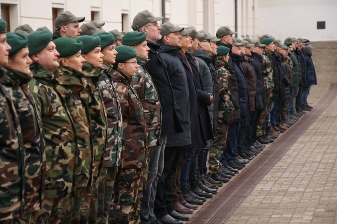Asmeninio archyvo nuotr. /Priesaikos ceremonija