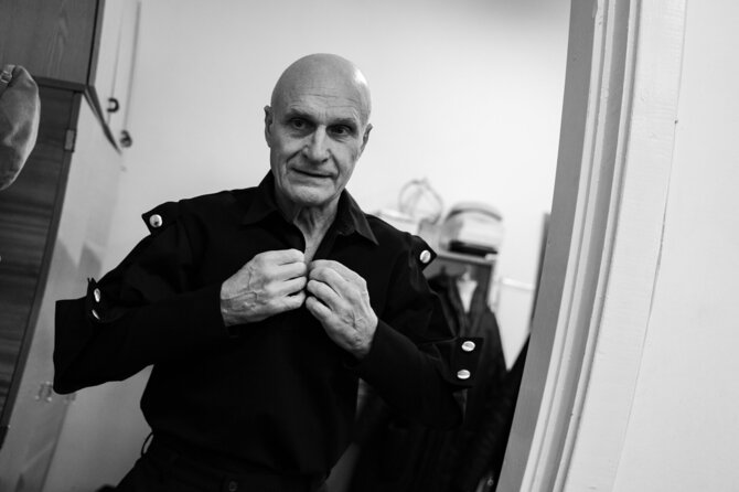 Arvydo Gudo nuotr. /Juozo Miltinio dramos teatro aktorius Albinas Kėleris