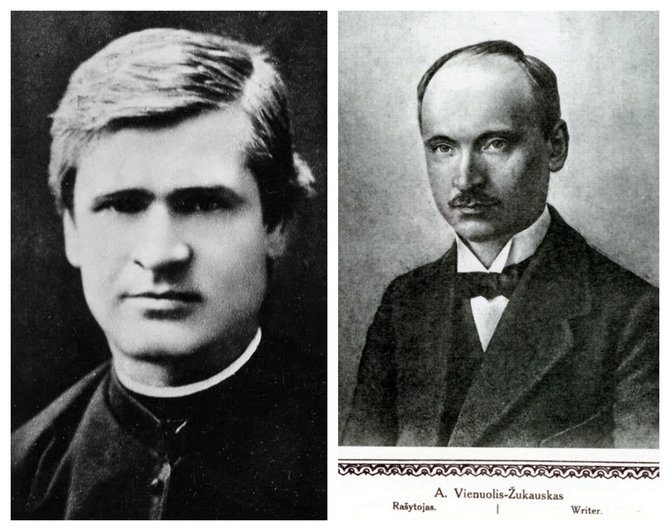 Wikipedia.org/Literatūros klasikai Antanas Baranauskas ir Antanas Vienuolis
