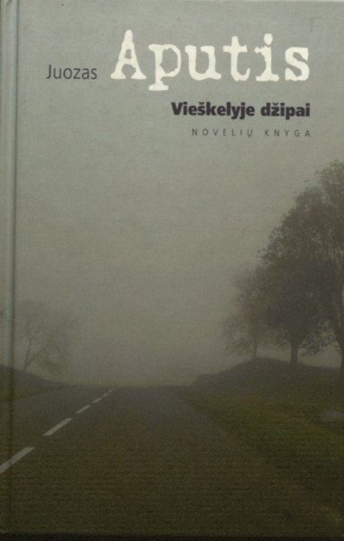 Knygų viršelis/Juozas Aputis „Vieškelyje džipai“