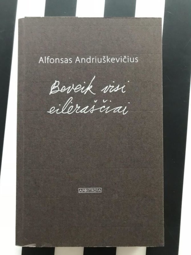 Knygų viršelis/Alfonsas Andriuškevičius „Beveik visi eilėraščiai“