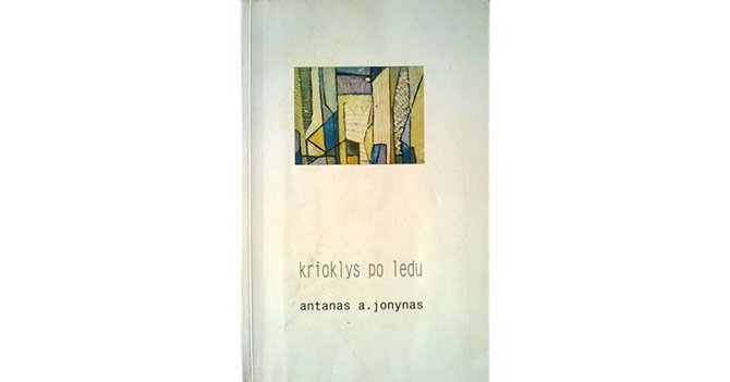 Knygų viršelis/Antanas A.Jonynas „Krioklys po ledu“