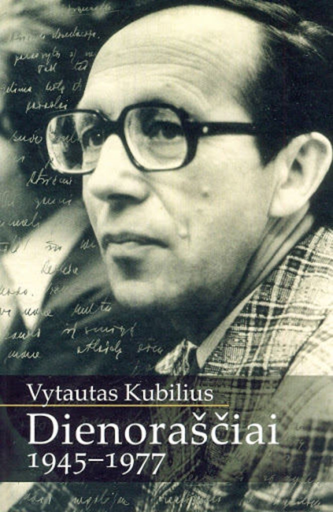 Knygų viršelis/Vytautas Kubilius Dienoraščiai 1945–1977