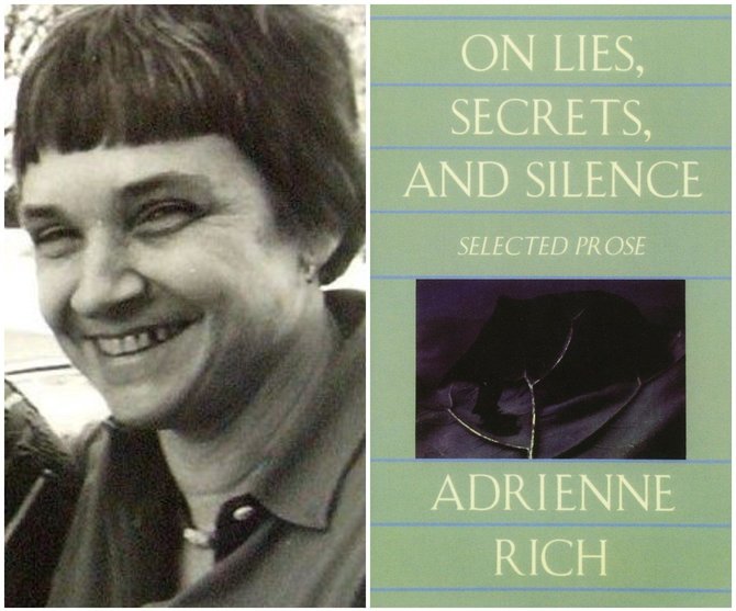 Wikipedia.org/ Knygos viršelis/Adrienne Rich ir jos knyga