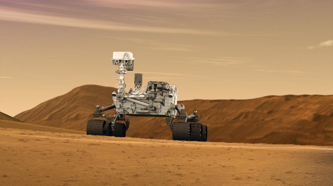 Marsaeigis Marse - simuliacija-NASA foto