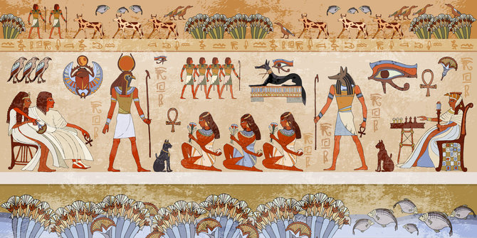 123RF.com nuotr./Senovės egiptiečiai