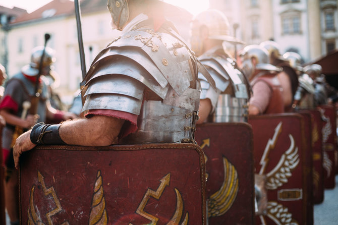 123RF.com nuotr./Romos imperijos kariai