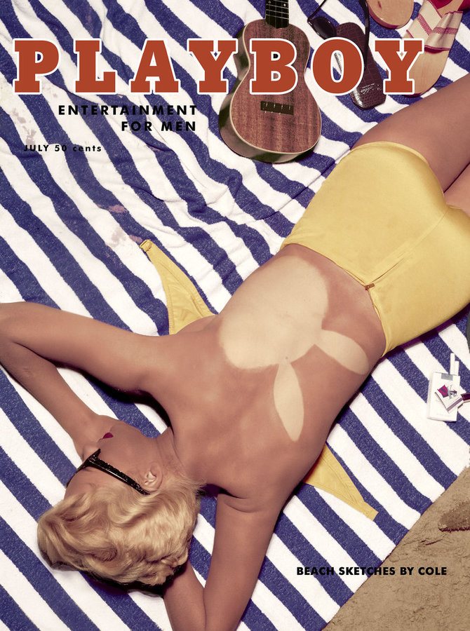 „Scanpix“ nuotr./Ant 1955-ųjų liepos mėnesio „Playboy“ viršelio – Janet Pilgrim