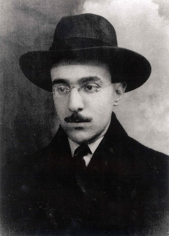 Wikipedia nuotr./Portugalų rašytojas Fernando Pessoa