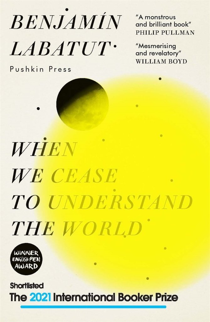 Knygos viršelis/„When We Cease to Understand the World“