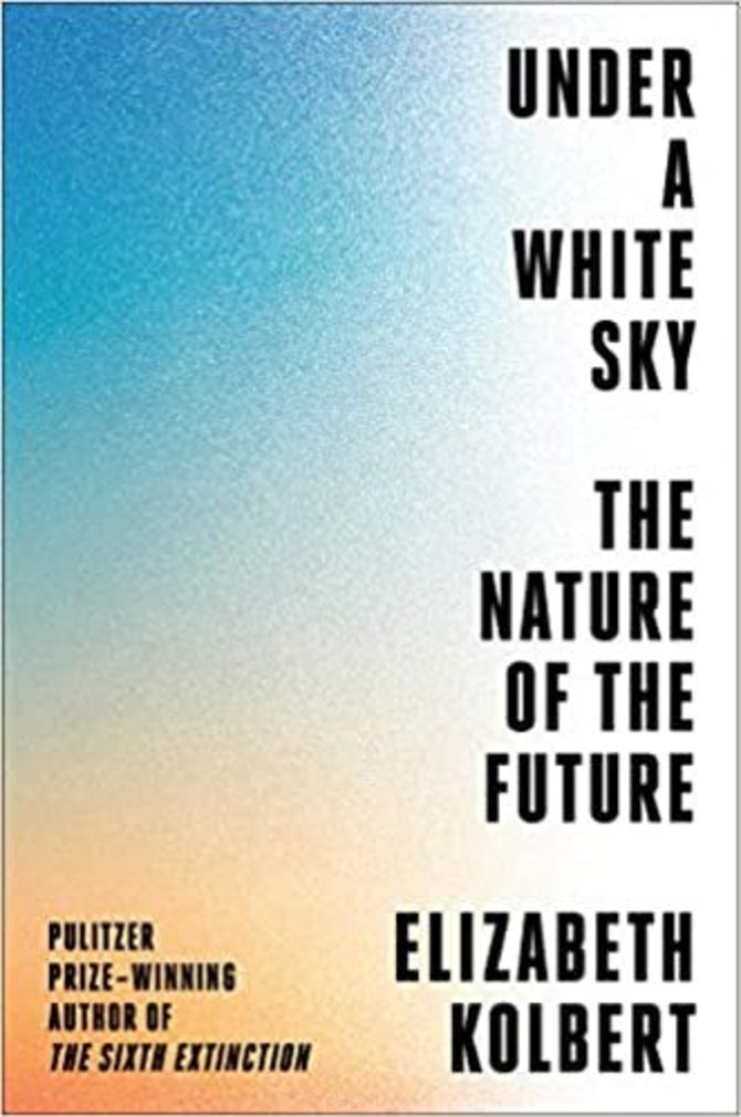 Knygos viršelis/„Under a White Sky: The Nature of the Future“ 