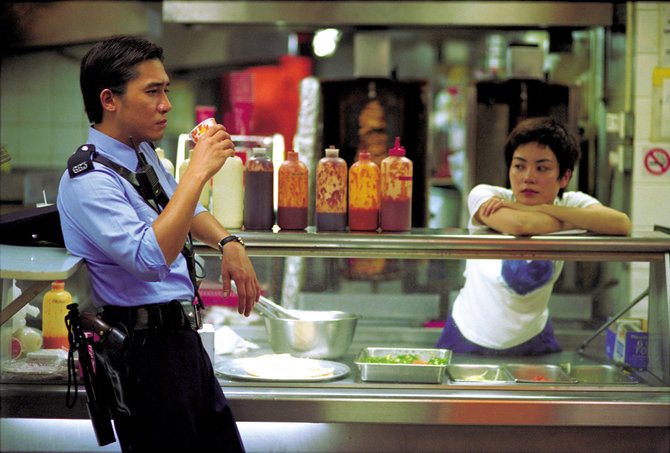NonStop Entertainment nuotr./Tony Leung Chiu-wai ir Faye Wang filme „Čunkingo ekspresas“