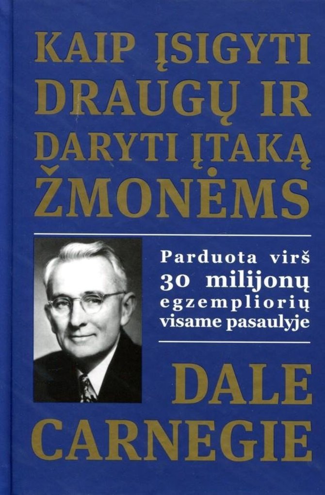 Knygos viršelis/„Kaip įsigyti draugų ir daryti įtaką žmonėms“