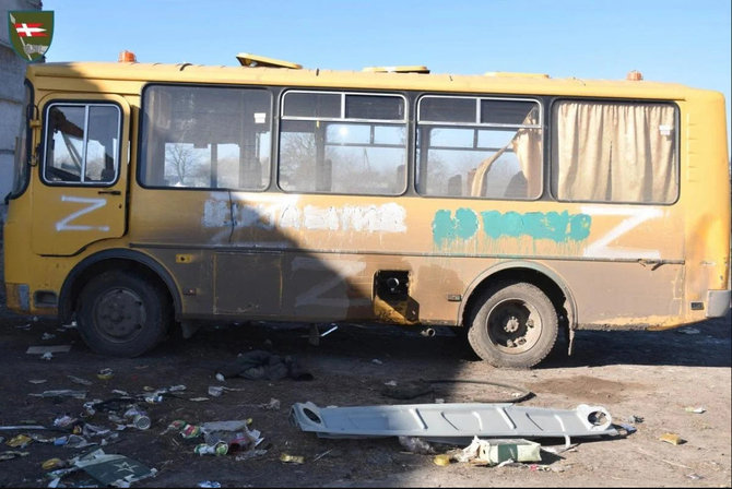 socialinių tinklų nuotr./Pavogtas autobusas