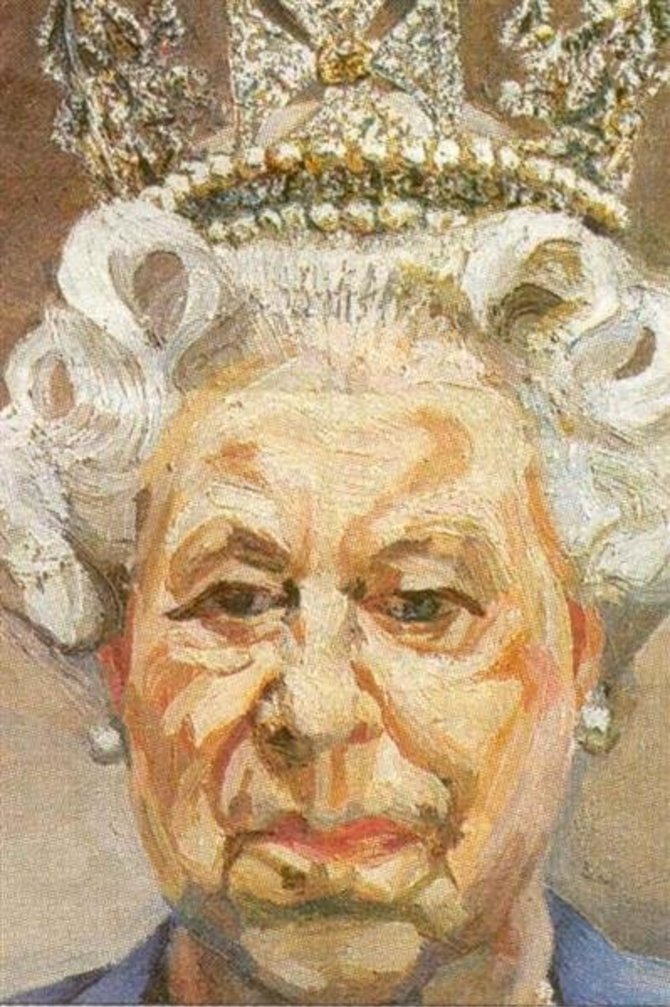 Wikipedia Commons nuotr./Lucian Freudo nutapytas karalienės portretas