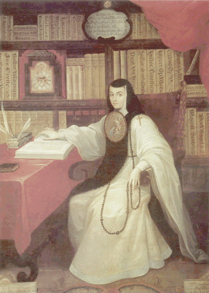 Wikipedia Commons nuotr./Juana Inés de la Cruz
