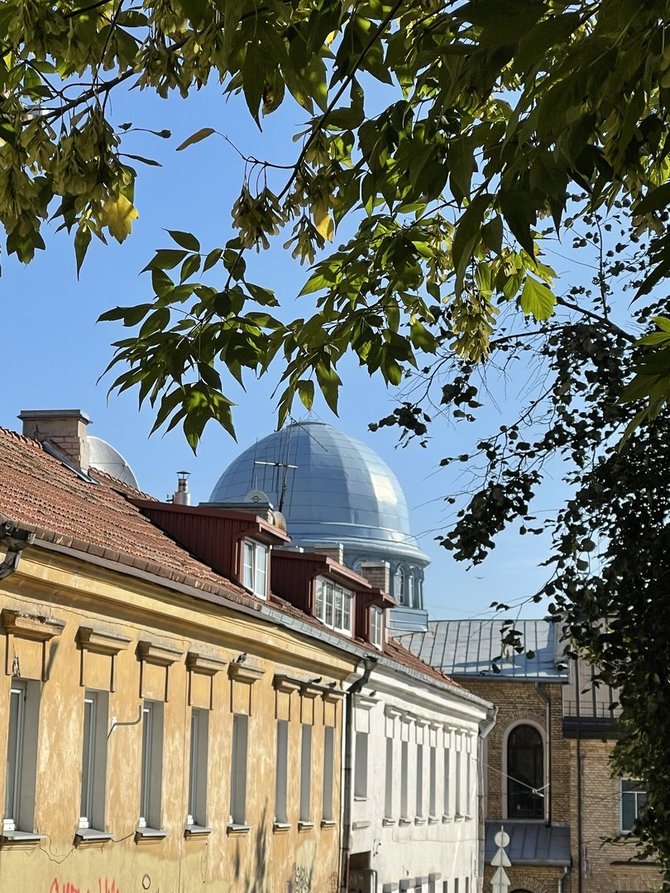 Miesto istorijų mokyklos nuotr./Choralinės sinagogos kupolas