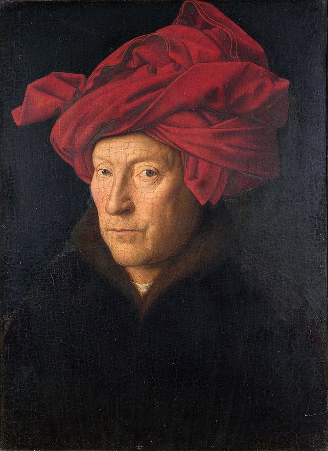 Jano Van Eycko autoportretas/Janas Van Eyckas