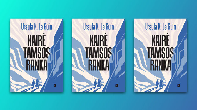 Knygos viršelis/„Kairė tamsos ranka“