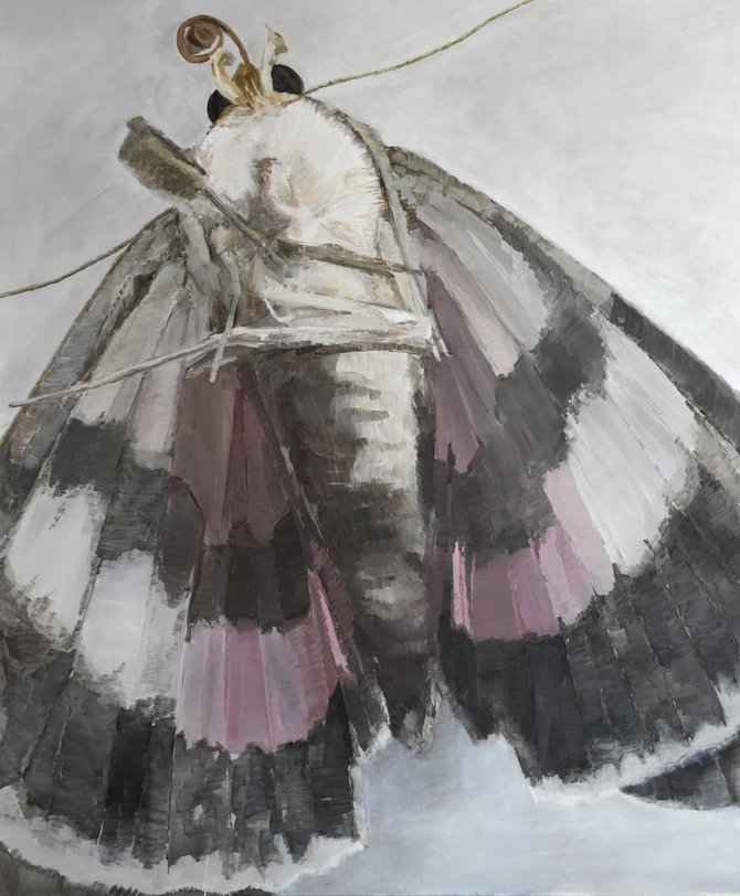 Eglė Ulčickaitė. Natiurmortas II. Drobė, aliejus, 150x180 cm, 2019