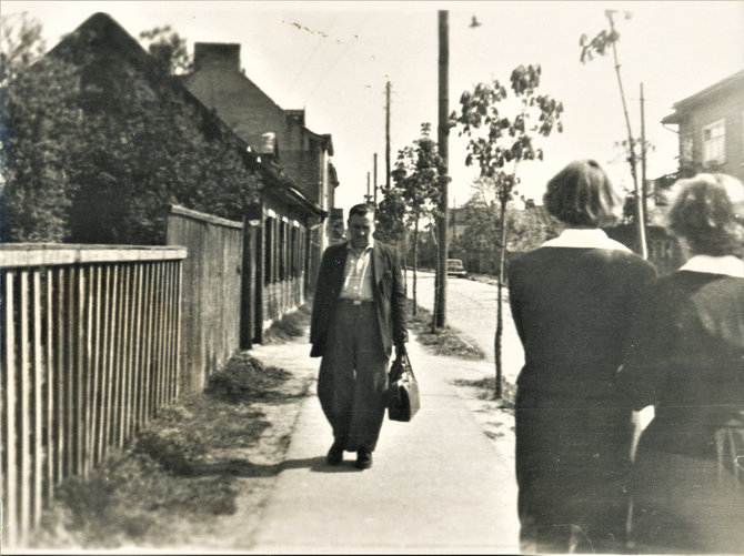 G.Butkevičiaus šeimos archyvai/Molėtų gatvė, Kaunas, 1962 m. gegužės 20 d.