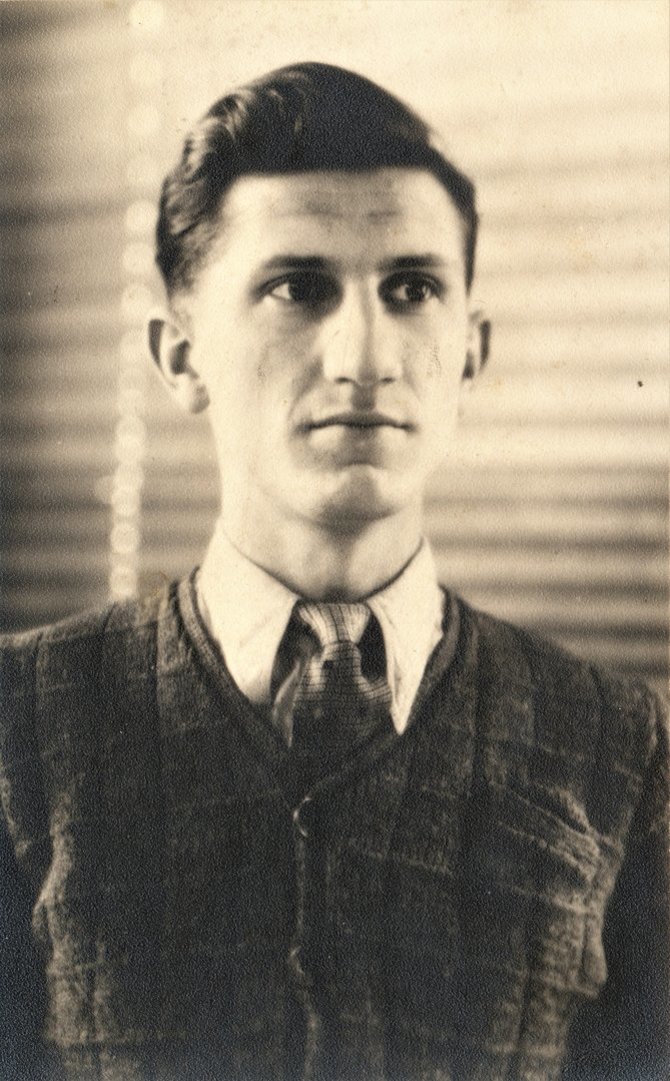G.Butkevičiaus šeimos archyvai/Povilas Butkevičius apie 1942-1944 m.