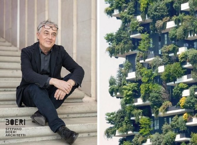 Studio fotografico Boeri/Architetto Stefano Boeri e il suo bosco verticale 
