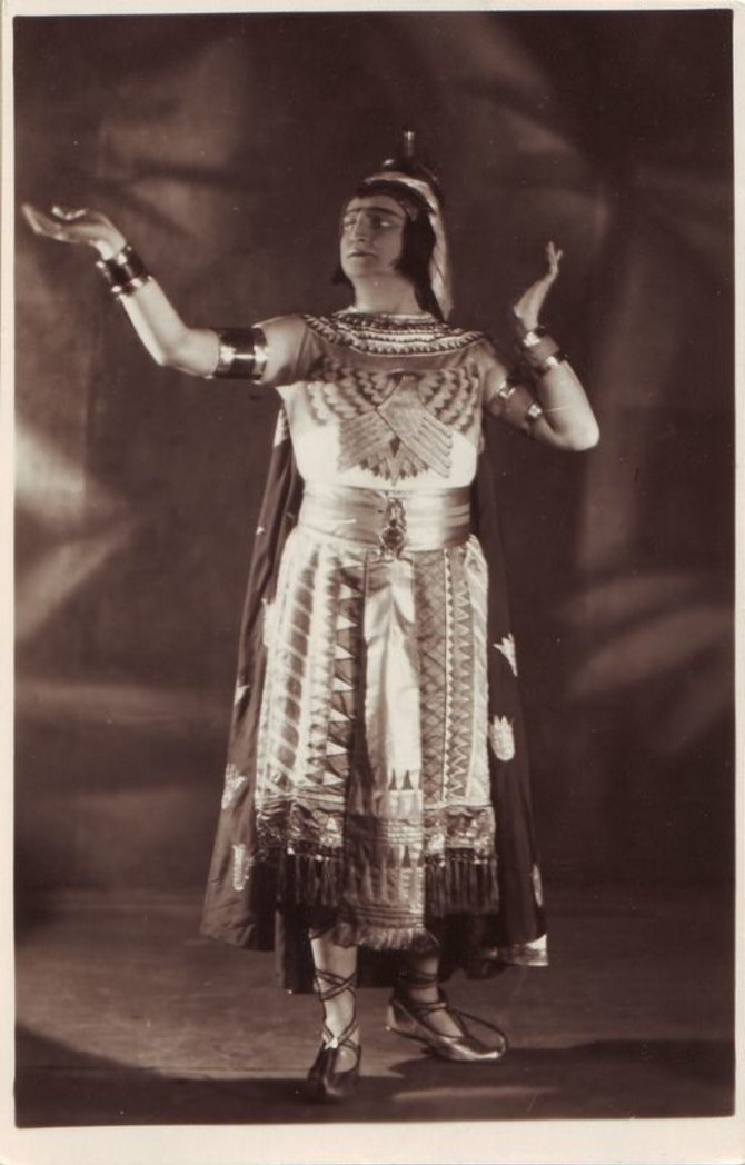 „Europeana“ nuotr./Radamesas – Kipras Petrauskas. G. Verdi „Aida“. 1927 m.