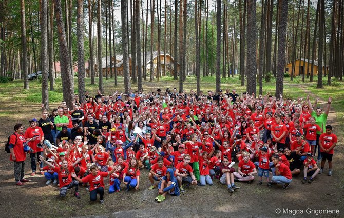 Organizatorių nuotr./„Būkime kartu“ 2018 metų festivalio dalyviai