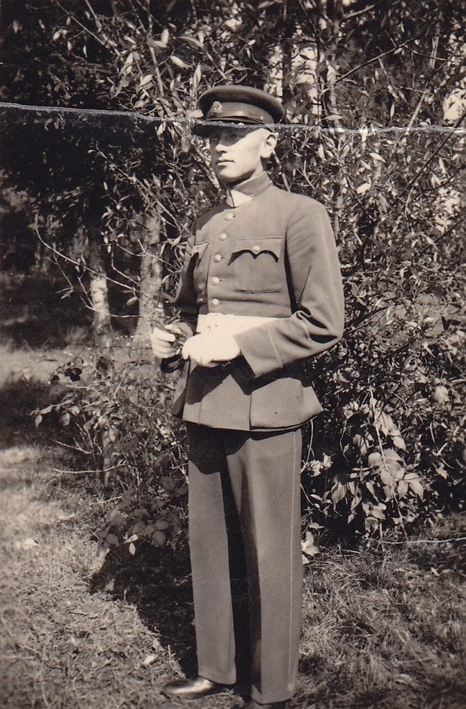 Kauno karo muziejaus archyvo nuotr./Kariūnas A.Ramanauskas 1940m. 