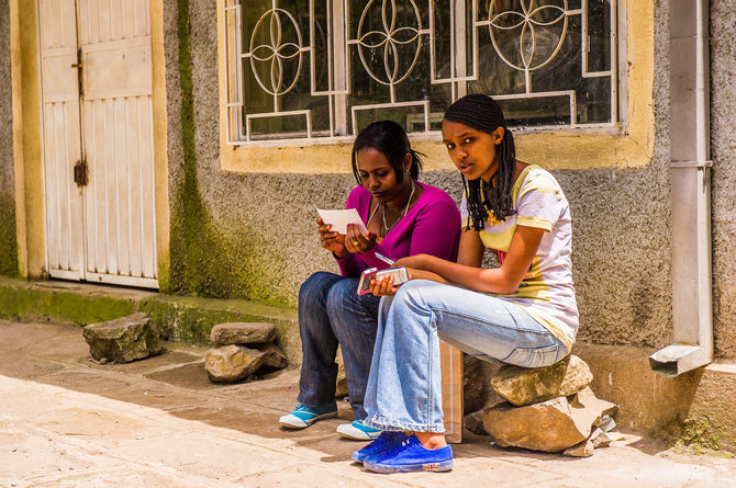 123RF.com nuotr./Merginos Etiopijoje