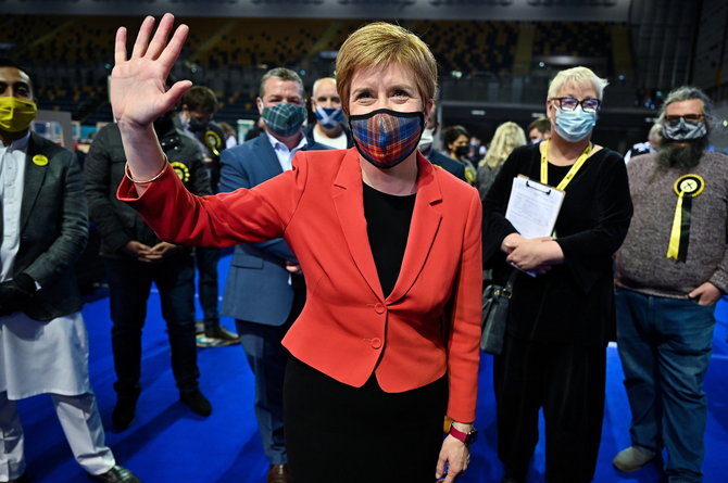 „Reuters“/„Scanpix“ nuotr./Nicola Sturgeon